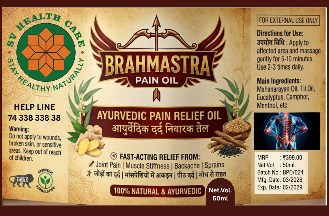 BRAHMASTRA PAIN OIL 50ml